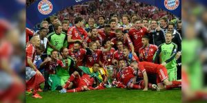 Bayern Munich là đội bóng duy nhất ở Đức giành được cú ăn ba 