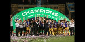 CLB Hà Nội trở thành đội bóng giàu thành tích nhất trong số các đội bóng đá V-League 1