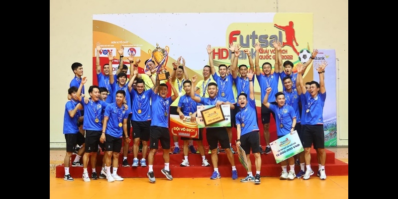 CLB Sahako giành ngôi vô địch giải futsal quốc gia năm 2022